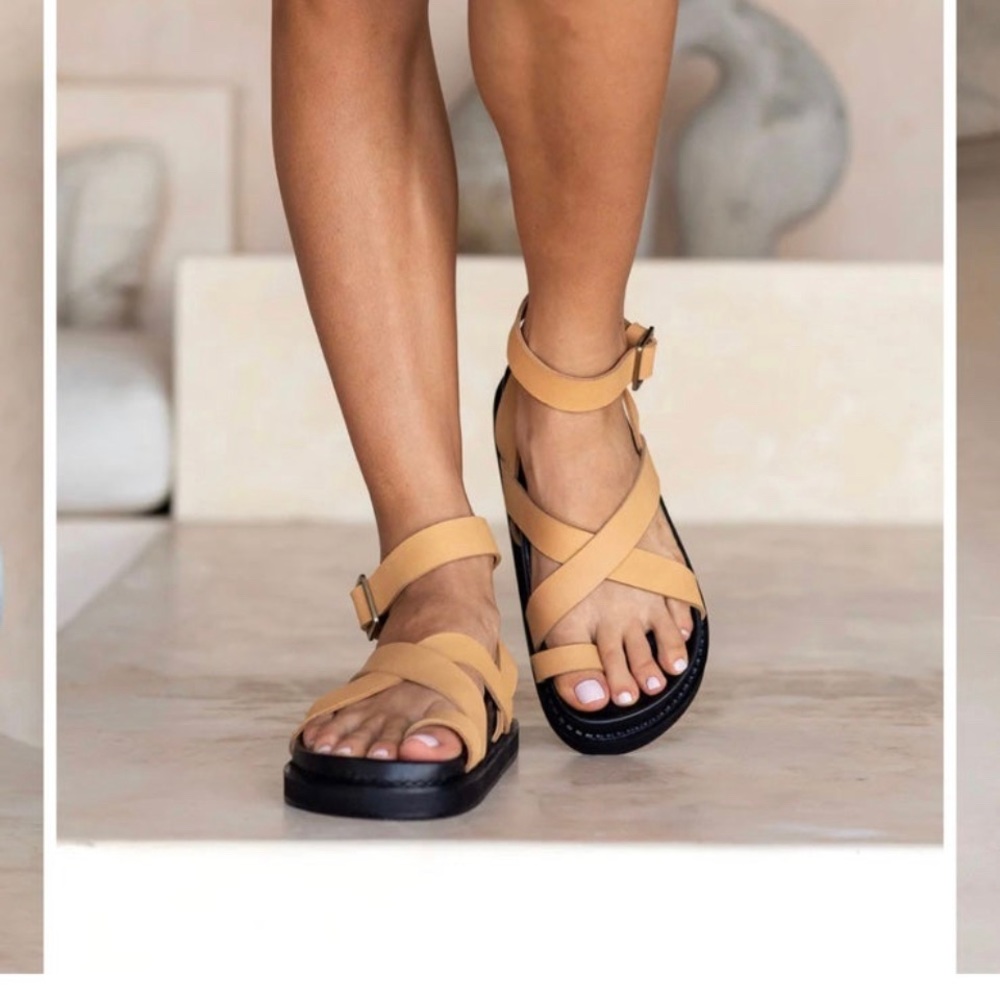 Liberte Leather Bronte Sandals